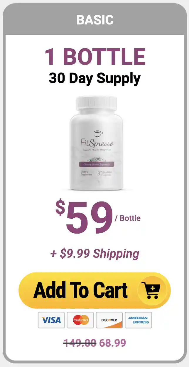 FitSpresso one bottle price